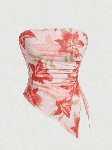 PEACH LILY TOP