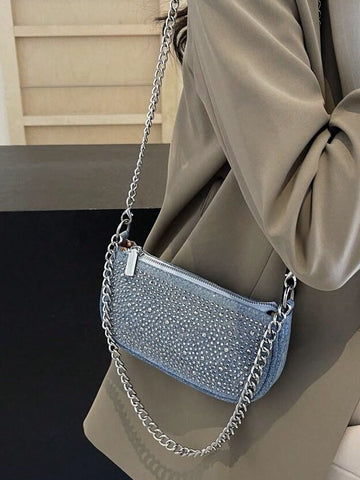 JEAN BAG- Medium Wash
