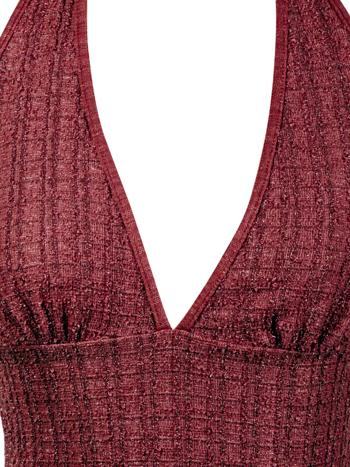 MAROON BOW TOP