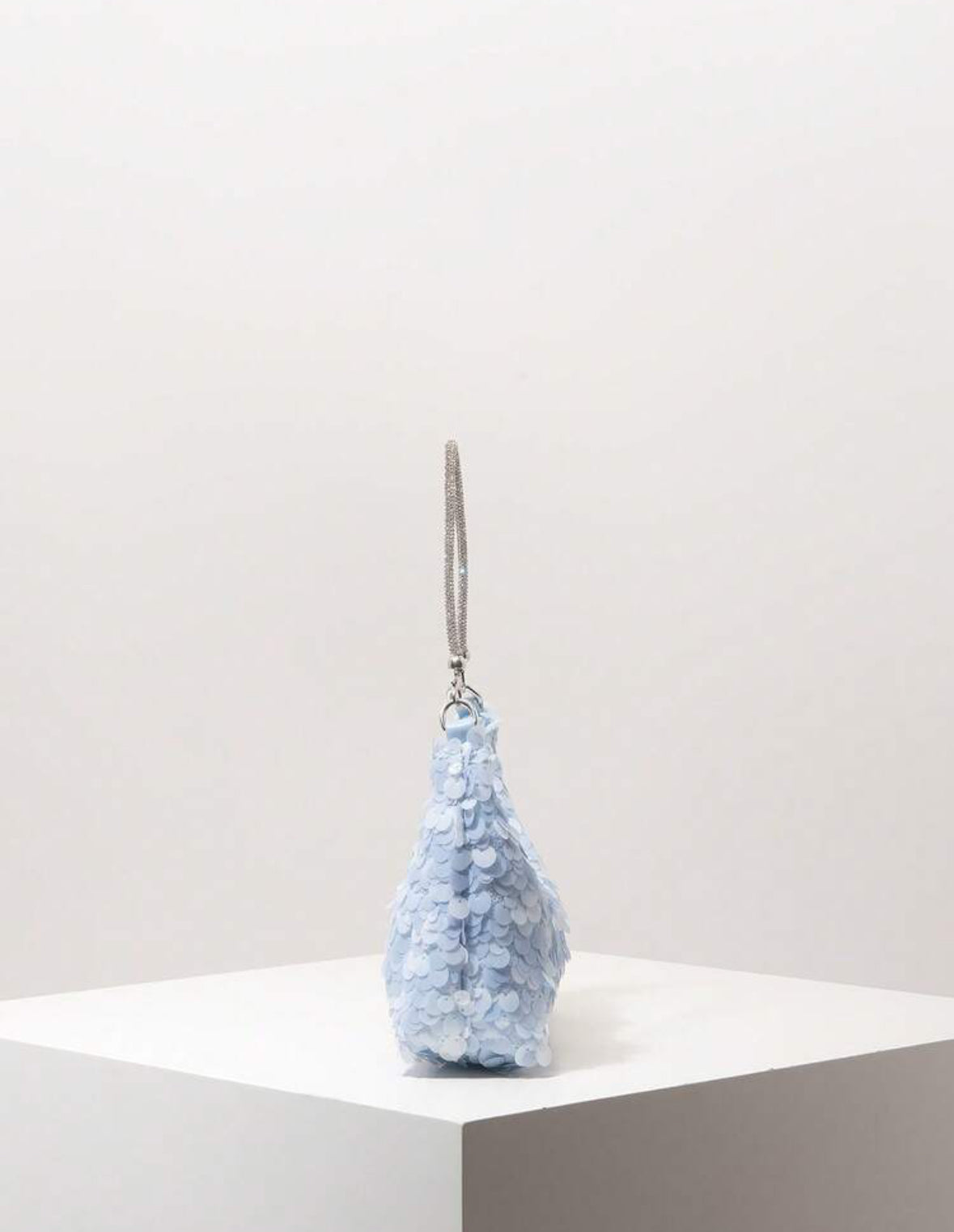 BLUE BLING BAG