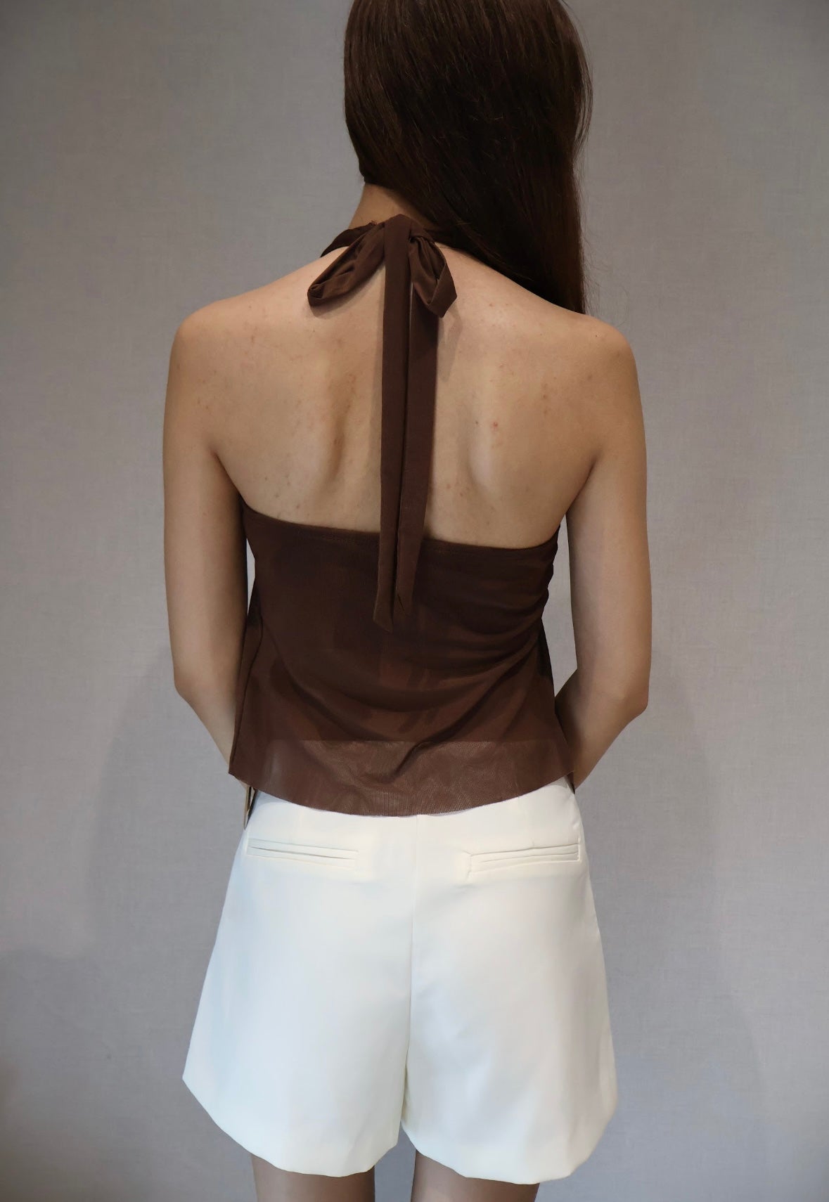 MOLLY TOP- Brown