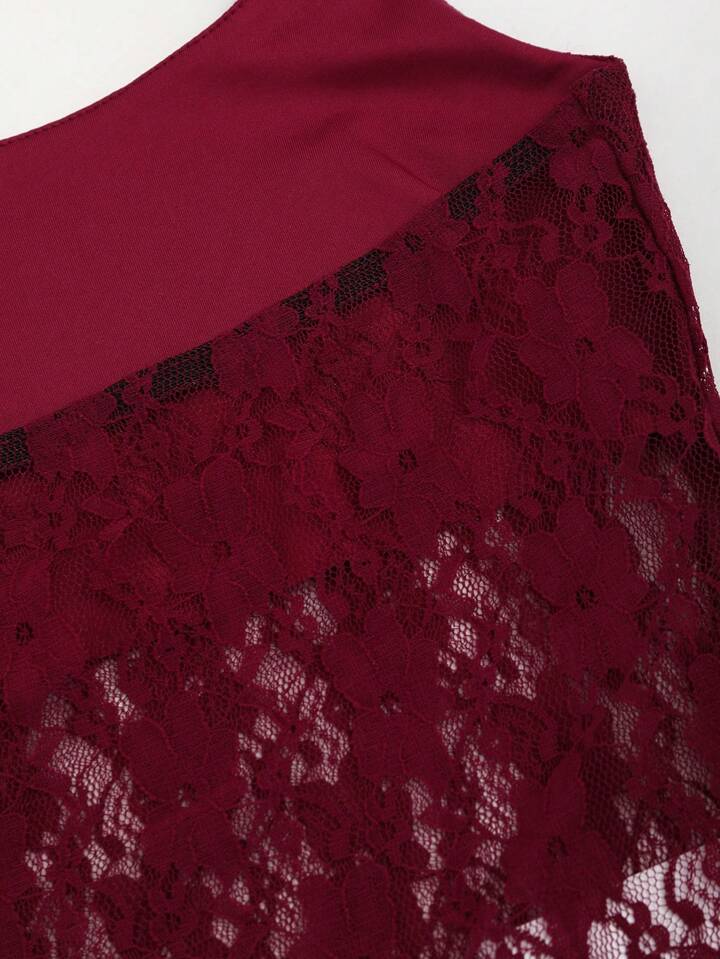 ALINA TOP -Burgundy ♡