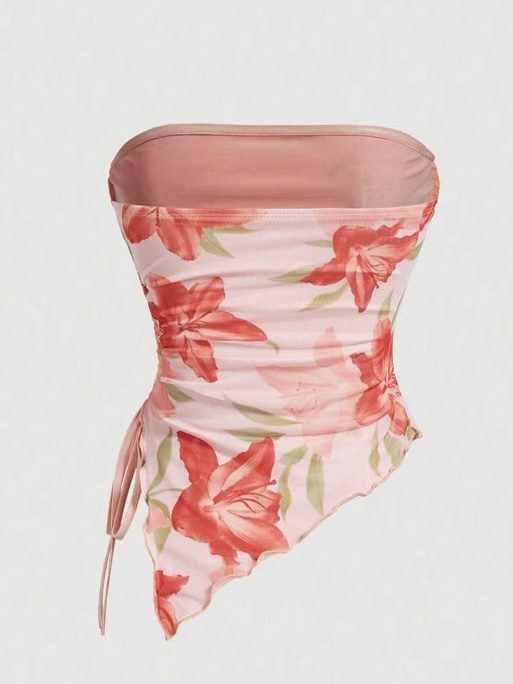 PEACH LILY TOP