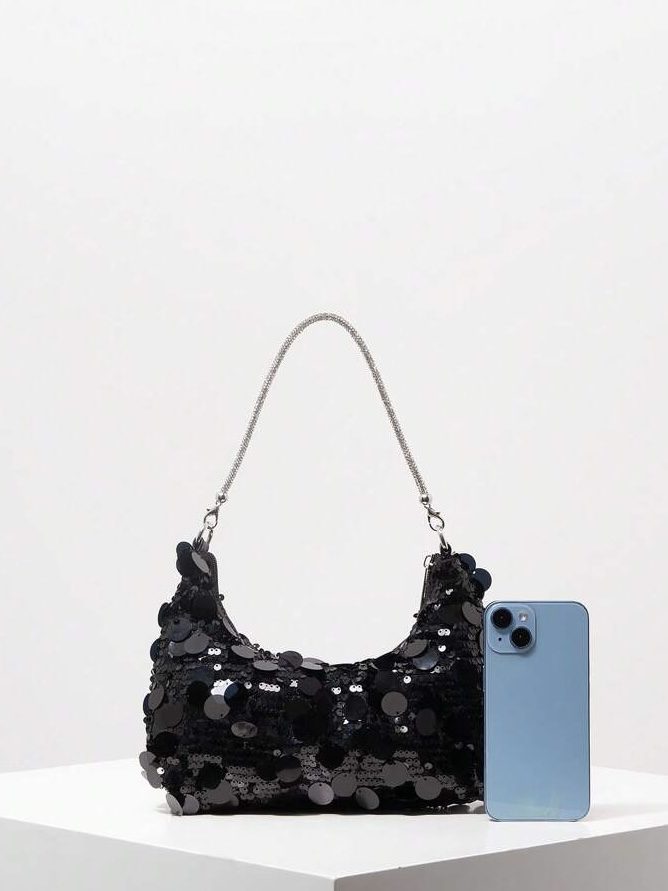 BLACK BLING BAG
