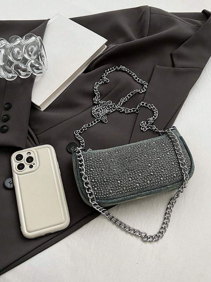 JEAN BAG-Light Wash